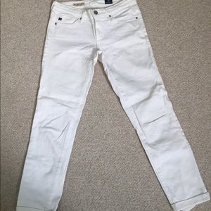 AG stilt roll up cigarette jeans . Size 26
